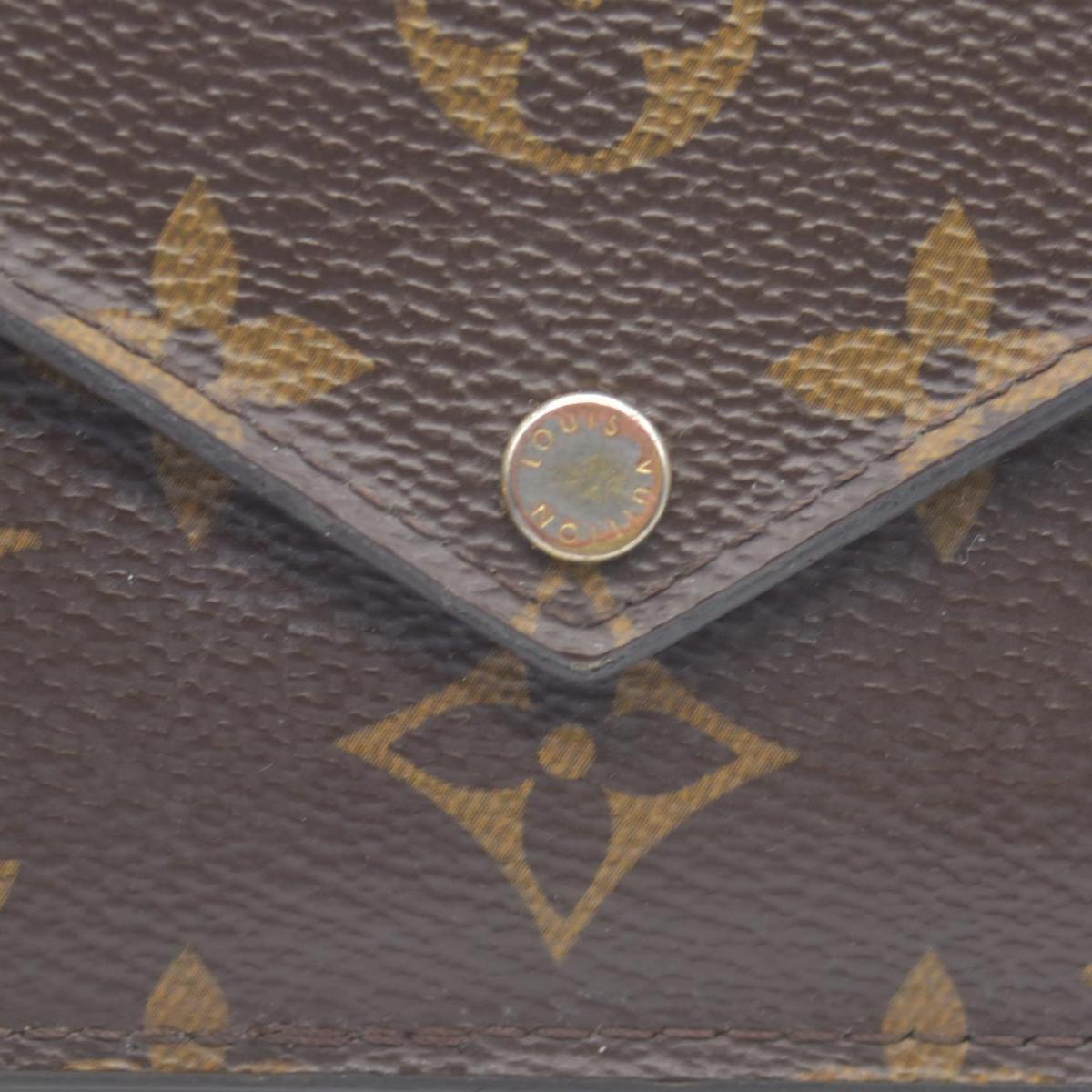 $675 Louis Vuitton  Monogram Recto Verso Card Holder Black RFID