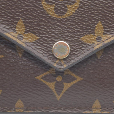$675 Louis Vuitton  Monogram Recto Verso Card Holder Black RFID