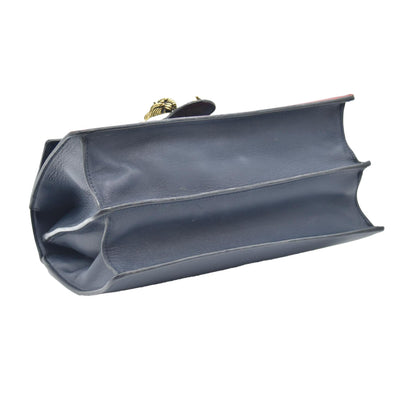 $3500 CONSIGNMENT GUCCI Moon Calfskin Web Medium Dionysus Bamboo Top Handle Bag Blue Emerald Hibiscus Red