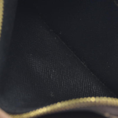 $675 Louis Vuitton  Monogram Recto Verso Card Holder Black RFID