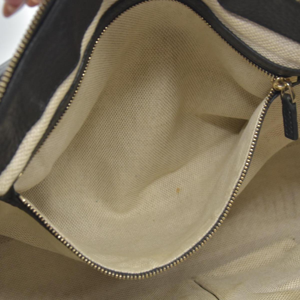 $2150 CONSIGNMENT GUCCI Cellarius Calfskin Small Soho Top Handle Satchel Black