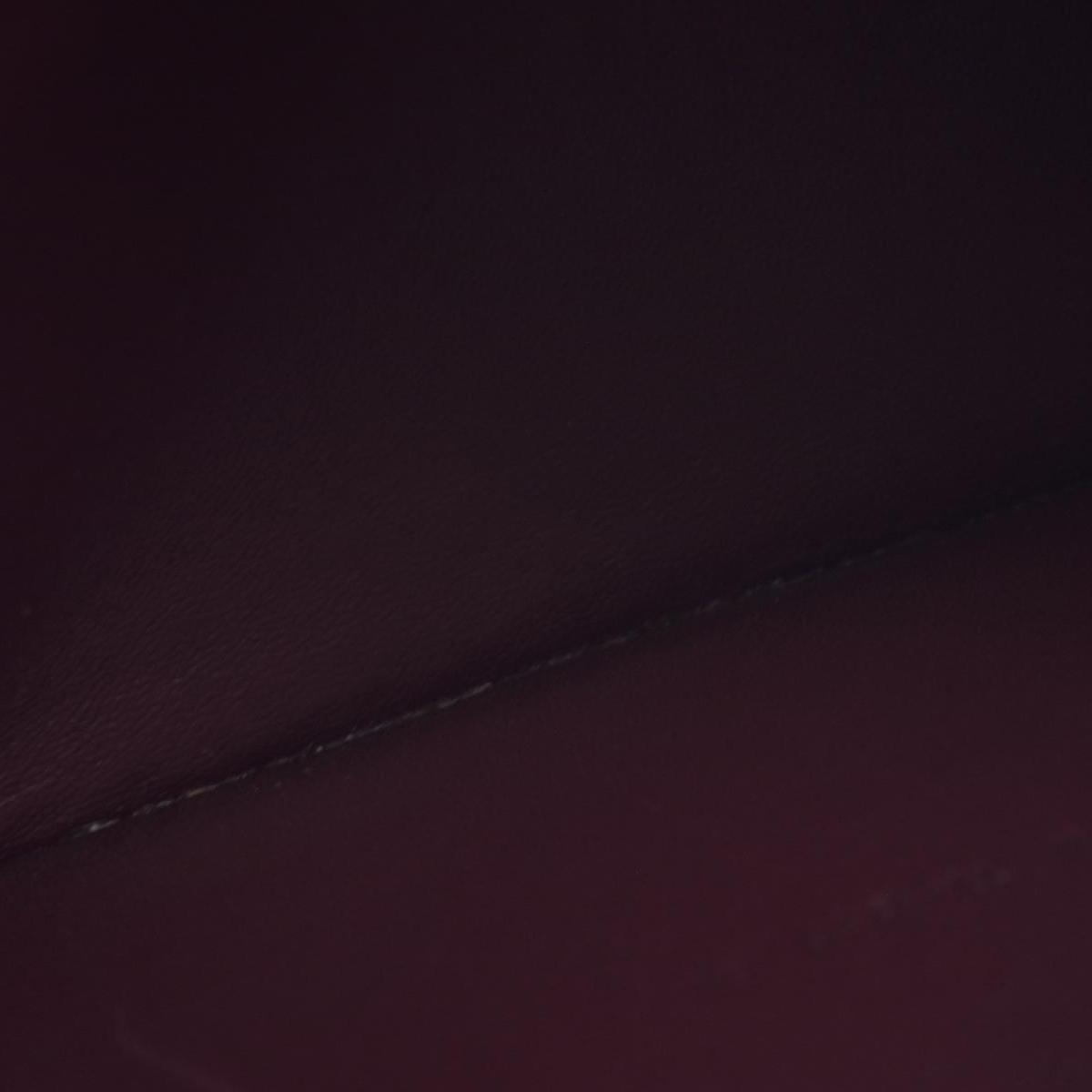 $2150 HERMÈS Veau Togo Dogon Recto Verso Wallet Raisin Plum CONSIGNMENT 10021565