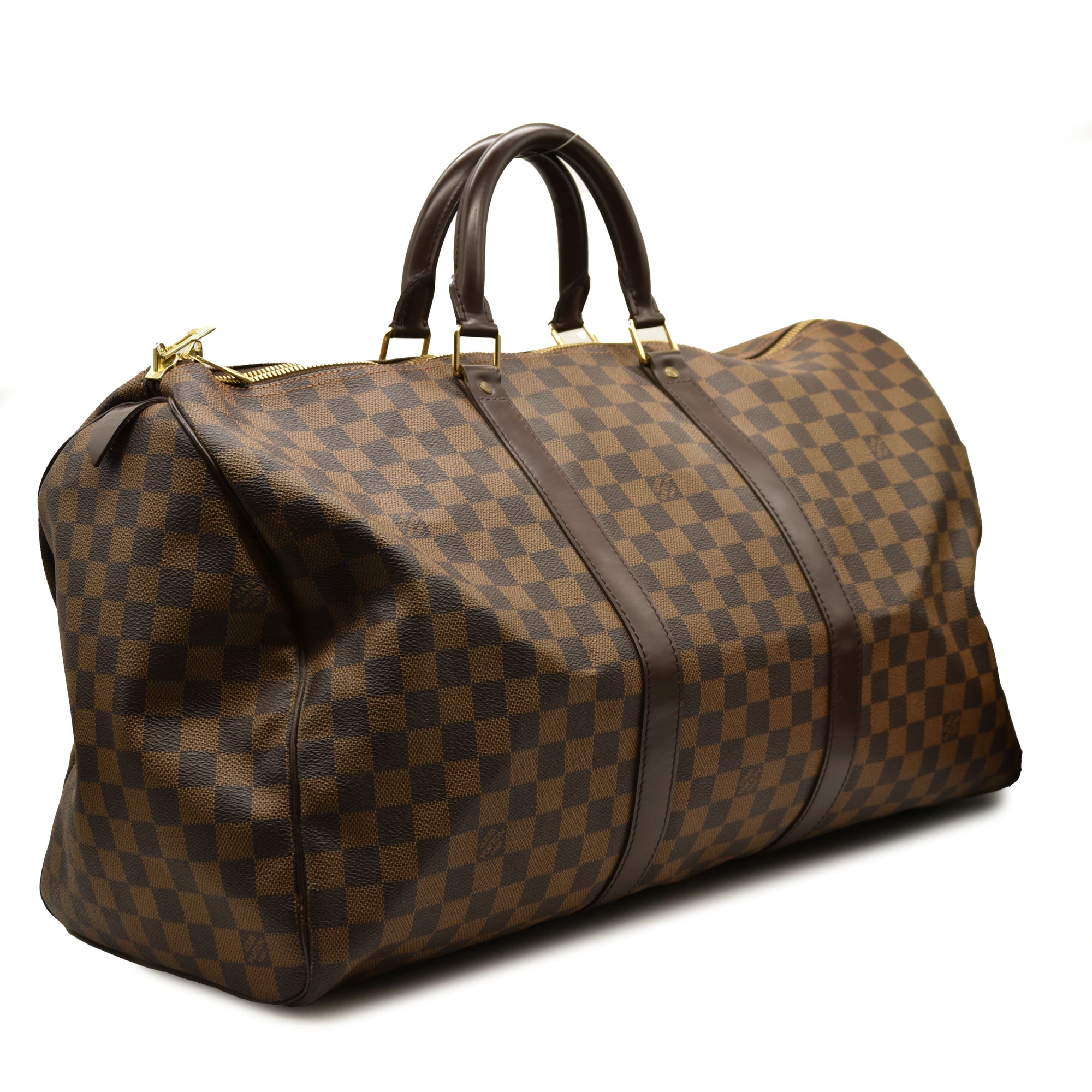 Louis Vuitton  Damier Ebene Keepall 50