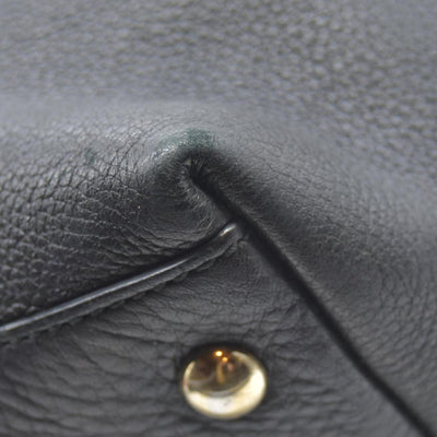$2150 CONSIGNMENT GUCCI Cellarius Calfskin Small Soho Top Handle Satchel Black