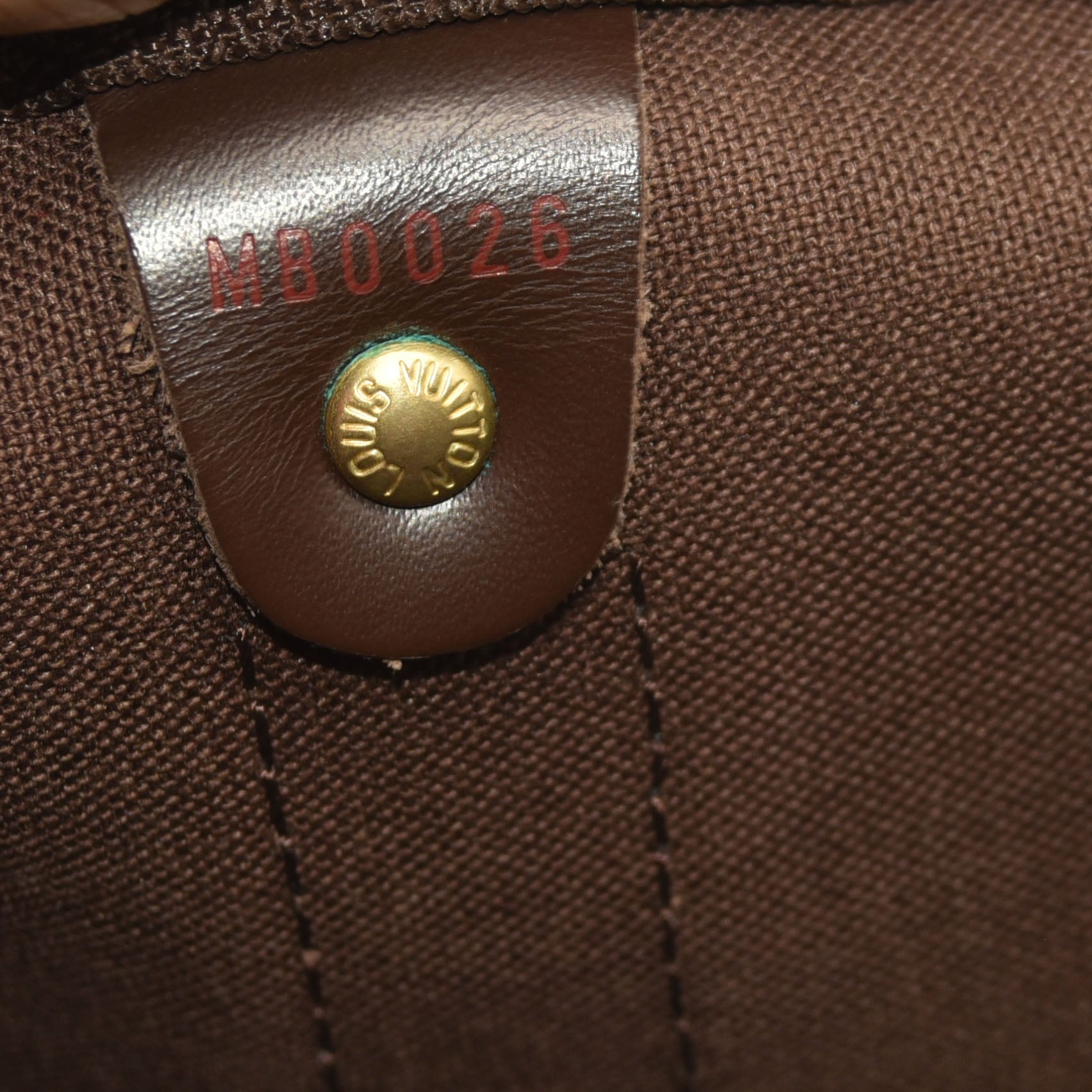 Louis Vuitton  Damier Ebene Keepall 50