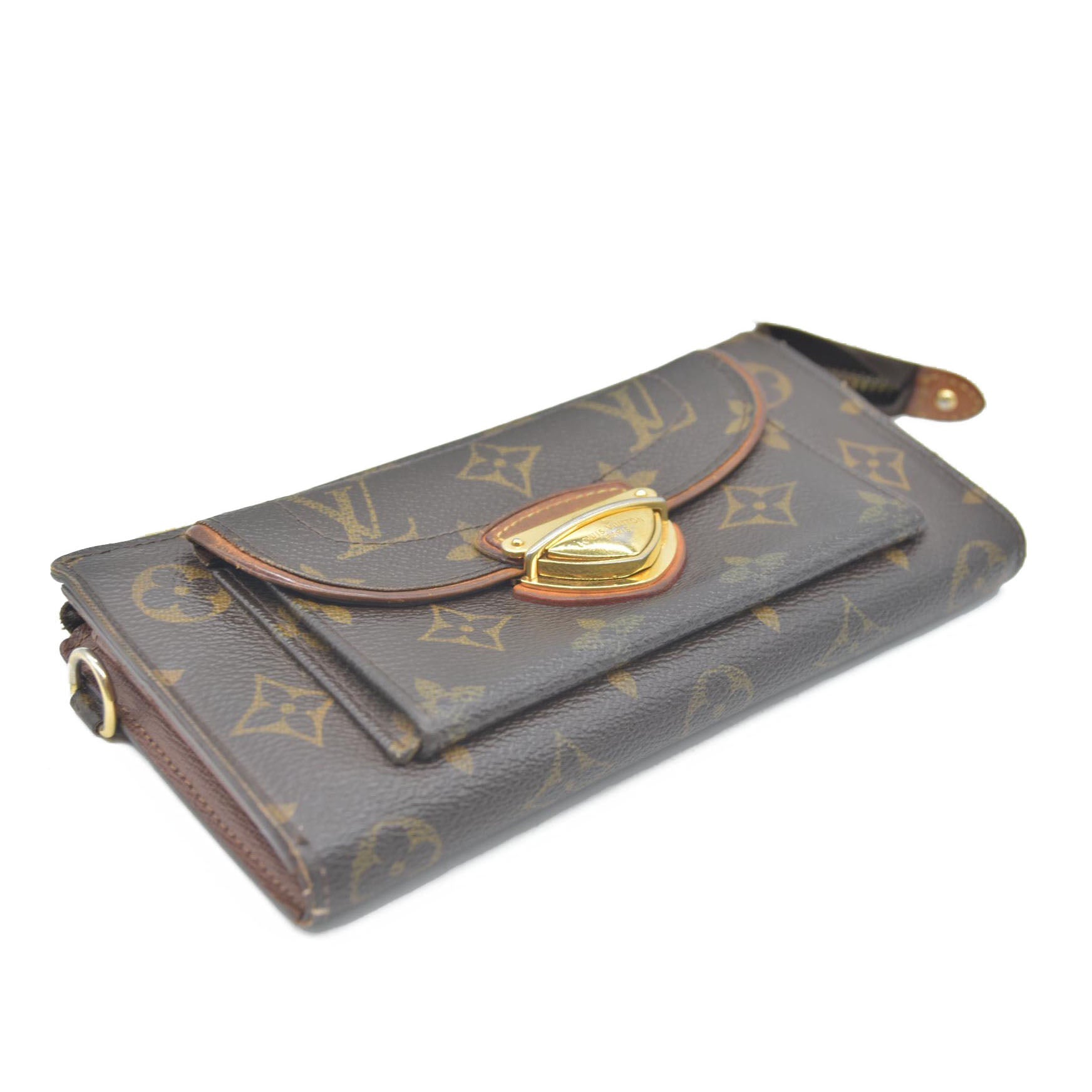 LOUIS VUITTON Monogram  Portefeuille Astrid Zippy Long Wallet