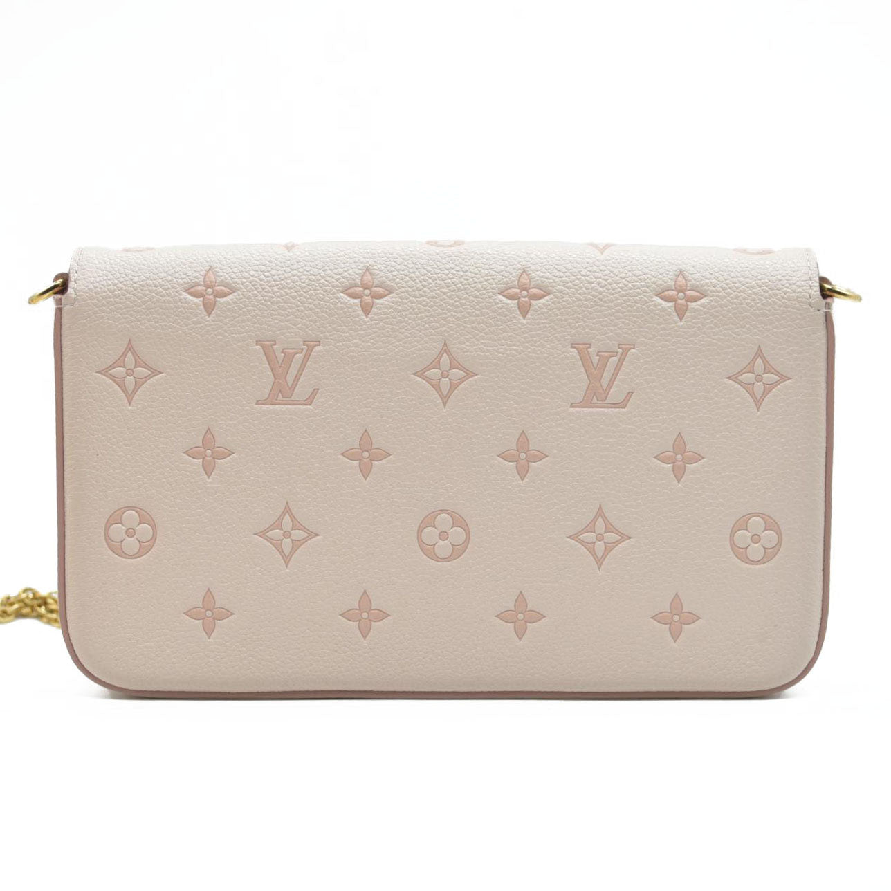 $1990 Louis Vuitton House's signature Monogram Pochette Félicie