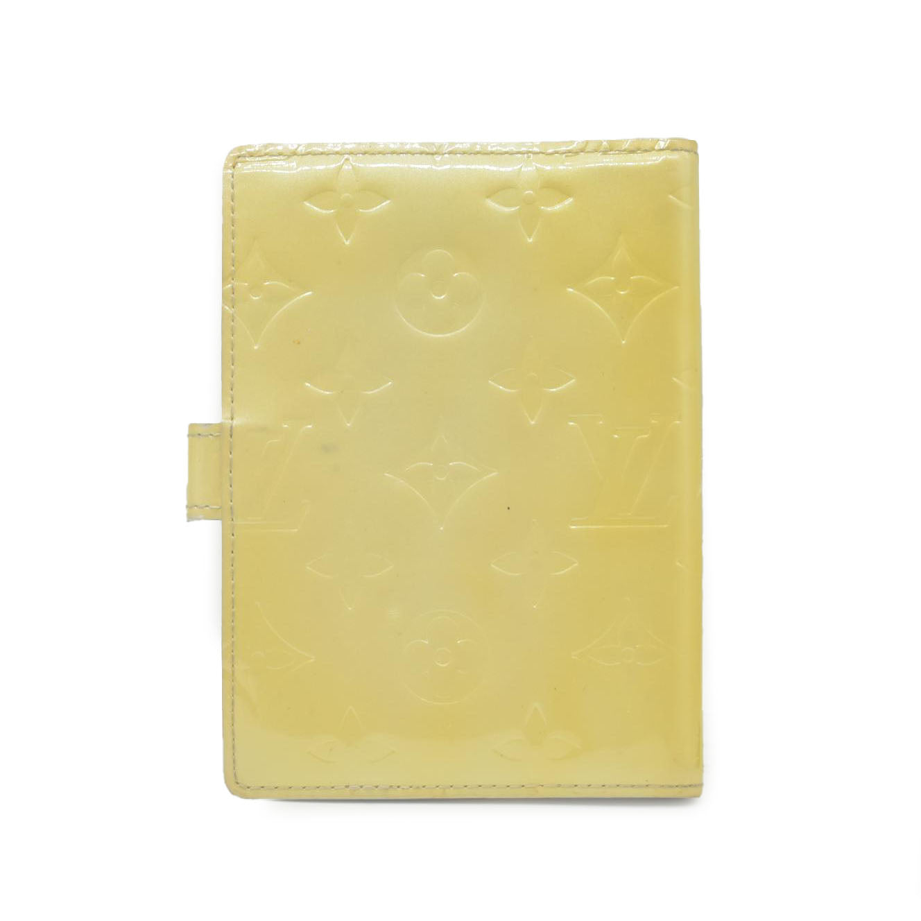 $505 2006 Louis Vuitton Monogram Vernis Agenda PM Notebook Cover CA0036