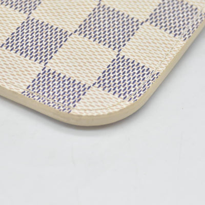 $600 Louis Vuitton Damier Azur Neverfull GM MM Tote Pochette FL2114