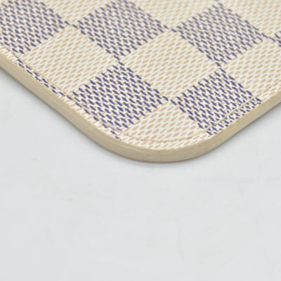 $600 Louis Vuitton Damier Azur Neverfull GM MM Tote Pochette FL2114
