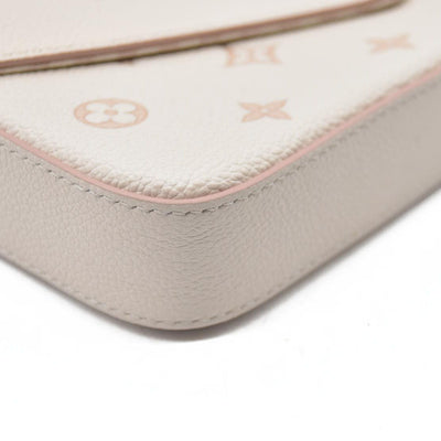 $1990 Louis Vuitton House's signature Monogram Pochette Félicie