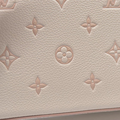 $1990 Louis Vuitton House's signature Monogram Pochette Félicie