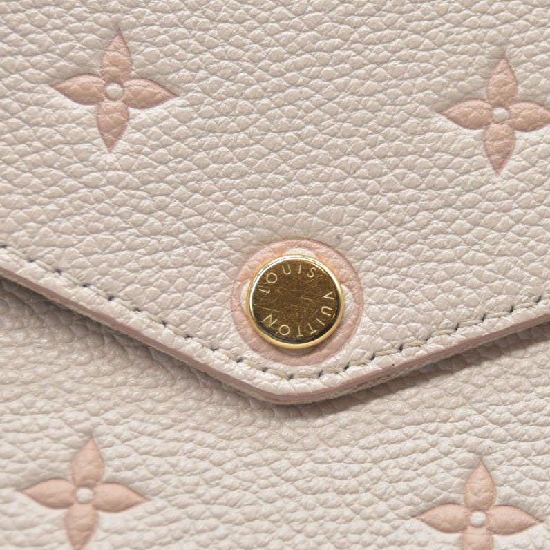 $1990 Louis Vuitton House's signature Monogram Pochette Félicie