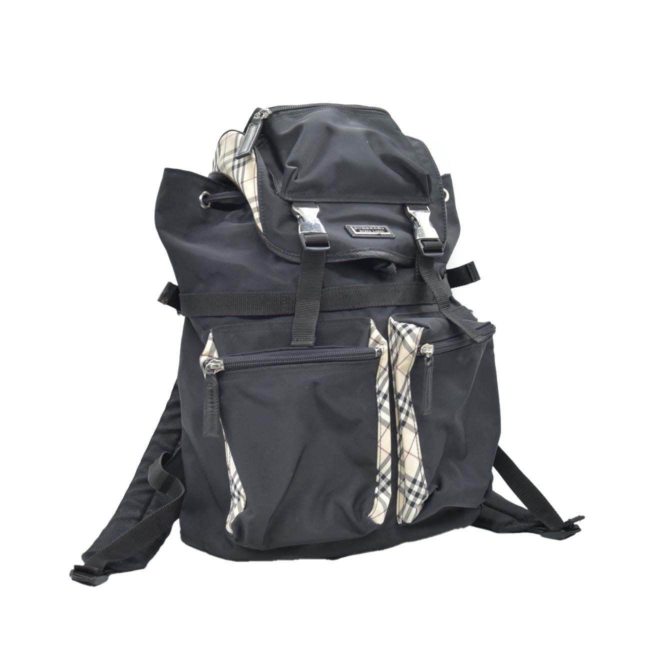 $1490 CONSIGNMENT BURBERRY Black Label Technical Nylon Backpack