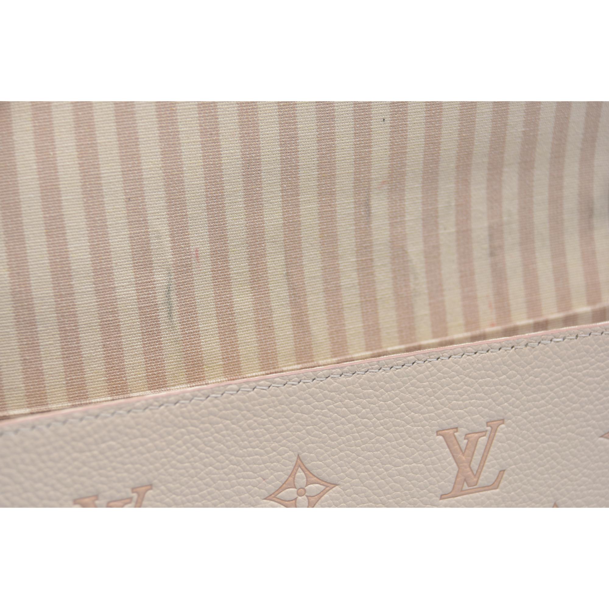 $1990 Louis Vuitton House's signature Monogram Pochette Félicie