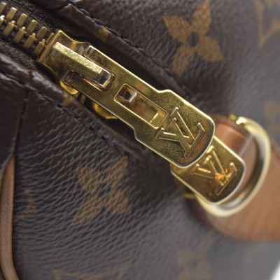 $2260 LOUIS VUITTON Monogram Speedy Bandouliere 20 Fuchsia RFID