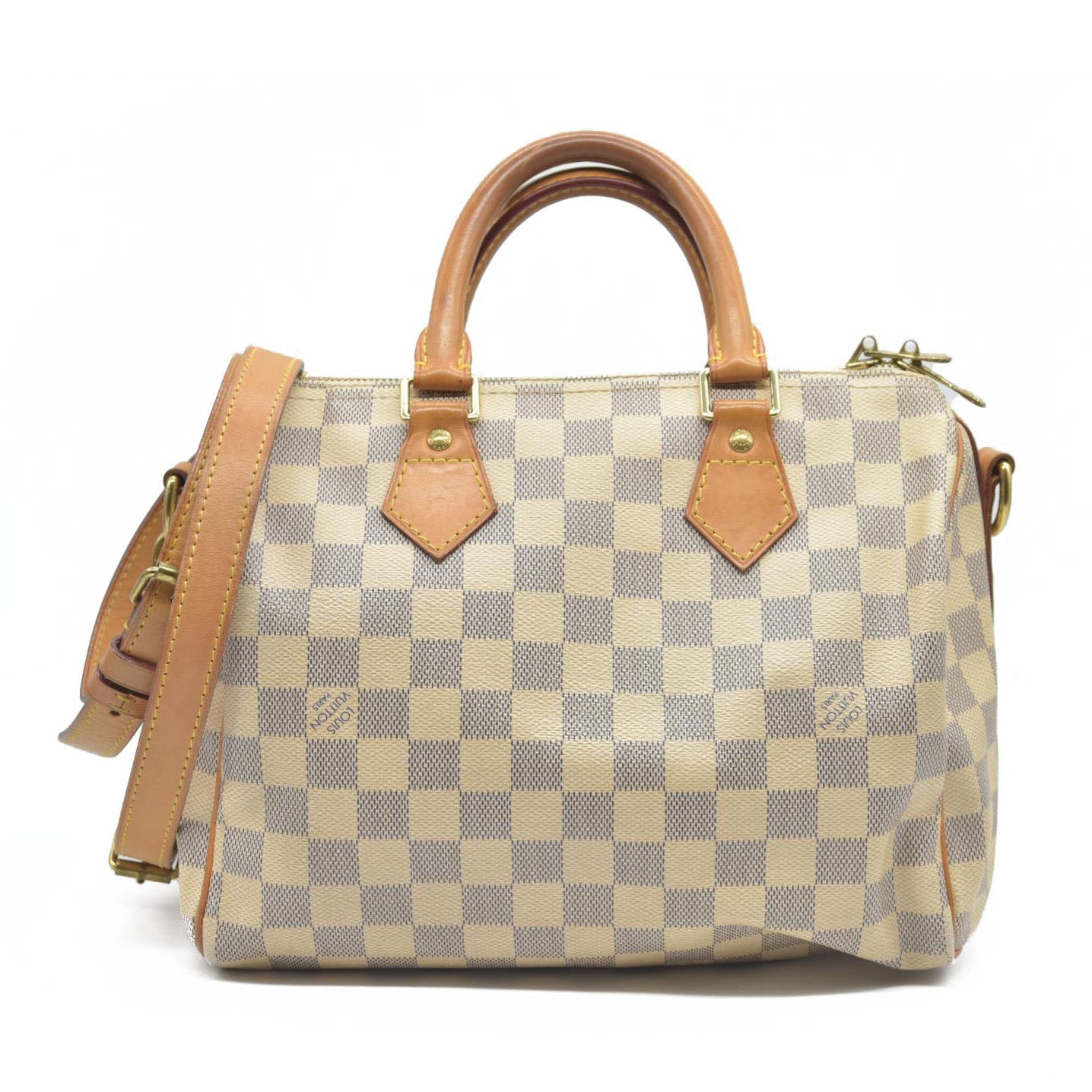 $1940 Louis Vuitton  Damier Azur Speedy Bandouliere 25 DU1154