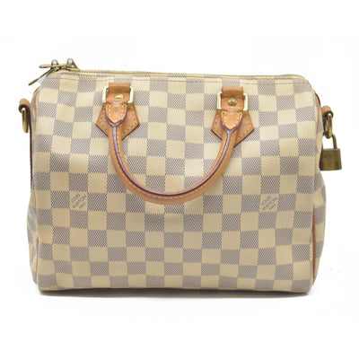 $1940 Louis Vuitton  Damier Azur Speedy Bandouliere 25 DU1154