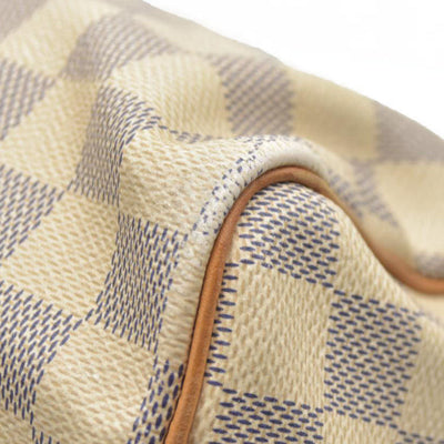 $1940 Louis Vuitton  Damier Azur Speedy Bandouliere 25 DU1154