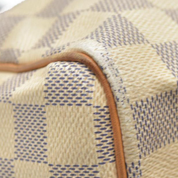 $1940 Louis Vuitton  Damier Azur Speedy Bandouliere 25 DU1154