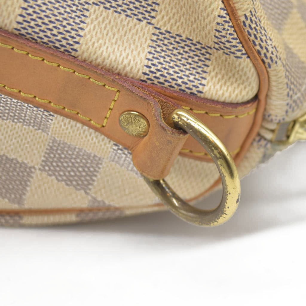 $1940 Louis Vuitton  Damier Azur Speedy Bandouliere 25 DU1154
