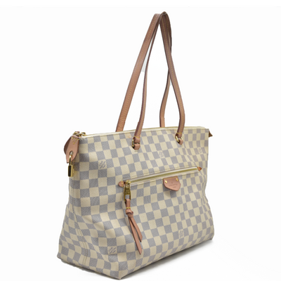 $1620 Louis Vuitton Damier Azur Iena MM FL4189 2019