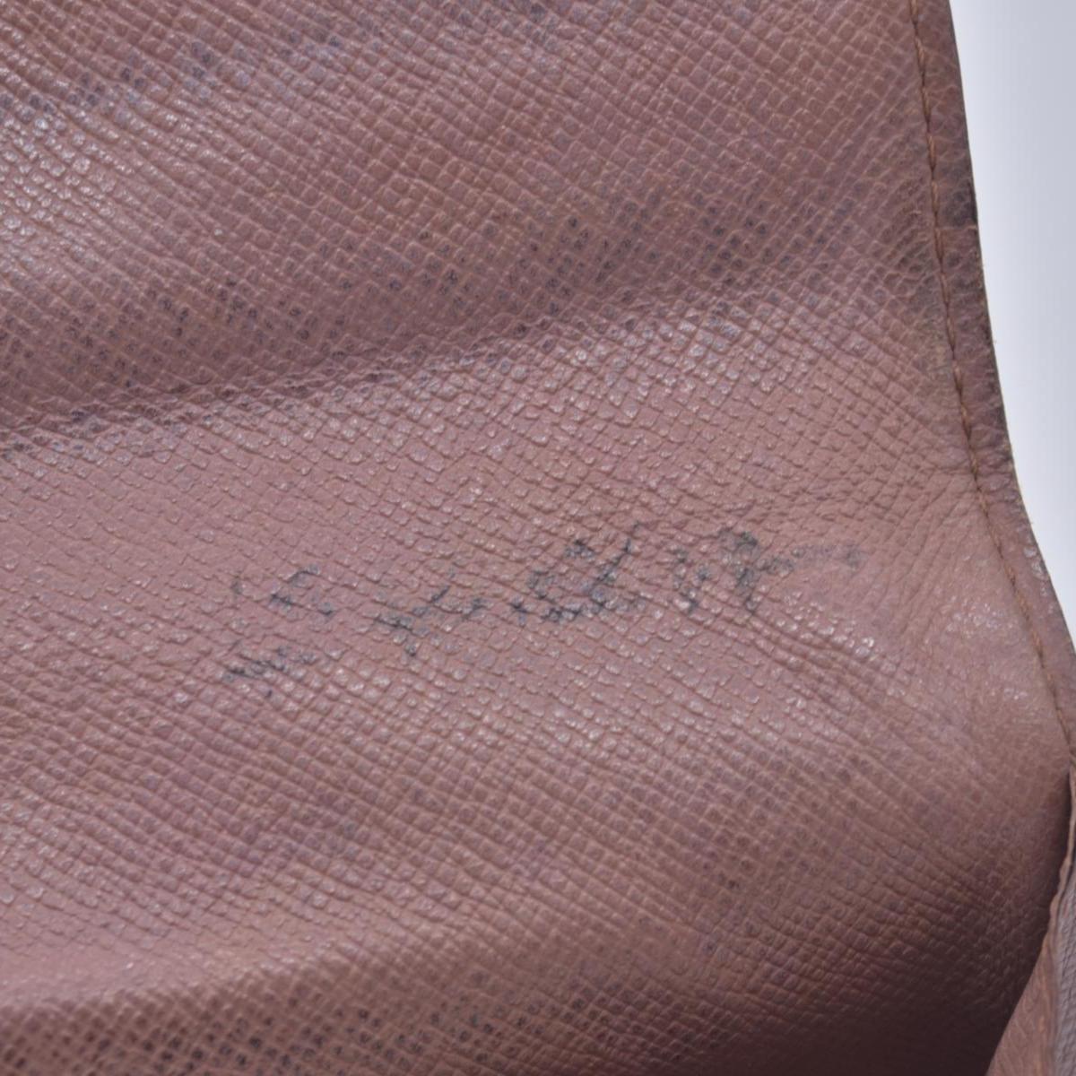 $720 LOUIS VUITTON Monogram Sarah Wallet Brown CONSIGNMENT 10021582