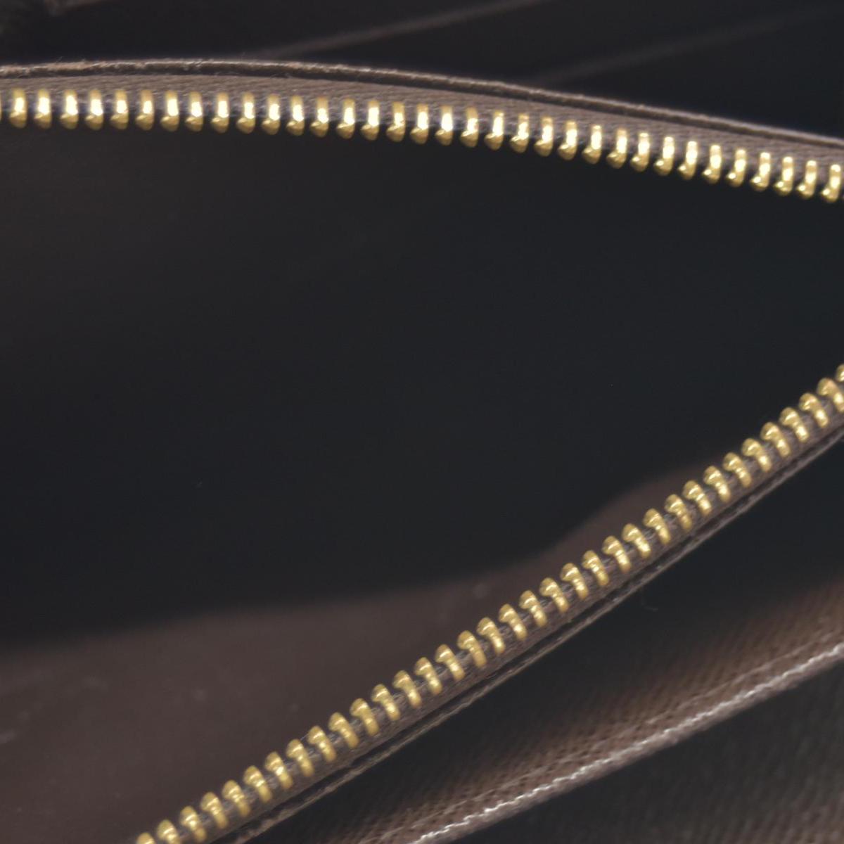 $940 Louis Vuitton Damier Ebene Zippy Wallet CA2142 CONSIGNMENT