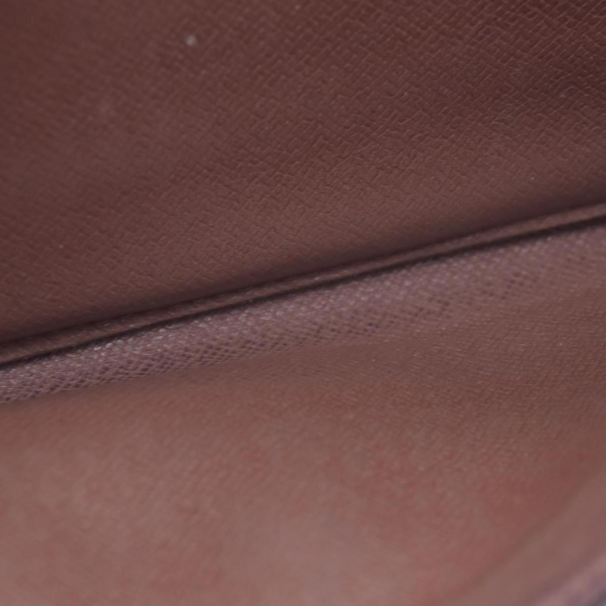 $720 LOUIS VUITTON Monogram Sarah Wallet Brown CONSIGNMENT 10021582