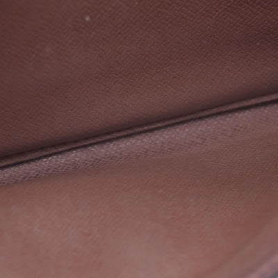 $720 LOUIS VUITTON Monogram Sarah Wallet Brown CONSIGNMENT 10021582