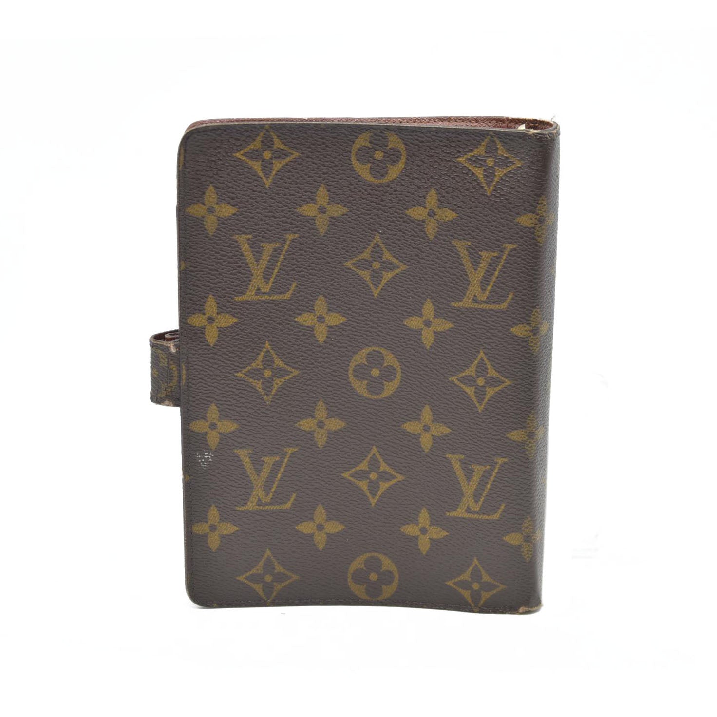 $755 Louis Vuitton  Monogram Medium Ring Agenda Cover
