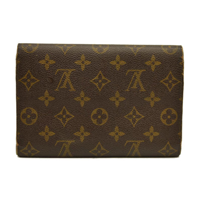 Louis Vuitton  Monogram Porte Tresor Etui Papiers Wallet 8910AN