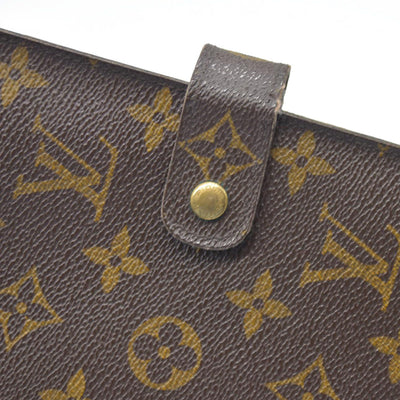 $755 Louis Vuitton  Monogram Medium Ring Agenda Cover