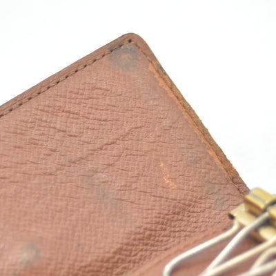 $345 Louis Vuitton Monogram Multicles 4 Ring Key Case Brown TH1919 CONSIGNMENT