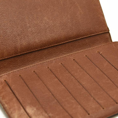 Louis Vuitton  Monogram Porte Tresor Etui Papiers Wallet 8910AN