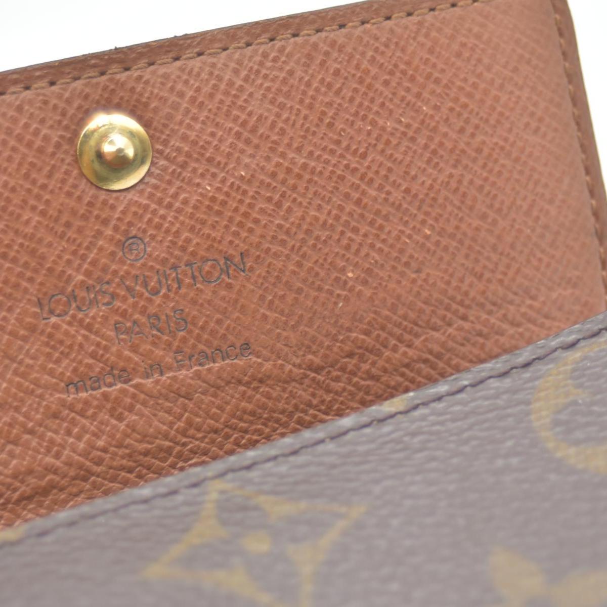 $345 Louis Vuitton Monogram Multicles 4 Ring Key Case Brown TH1919 CONSIGNMENT