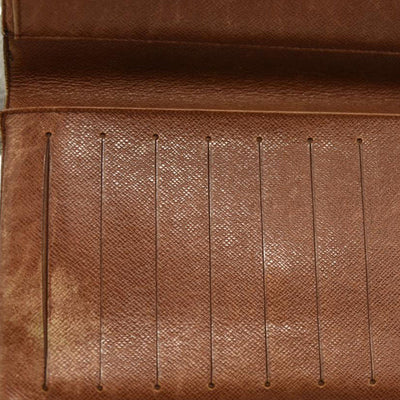 Louis Vuitton  Monogram Porte Tresor Etui Papiers Wallet 8910AN