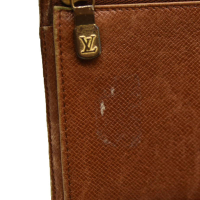 Louis Vuitton  Monogram Porte Tresor Etui Papiers Wallet 8910AN