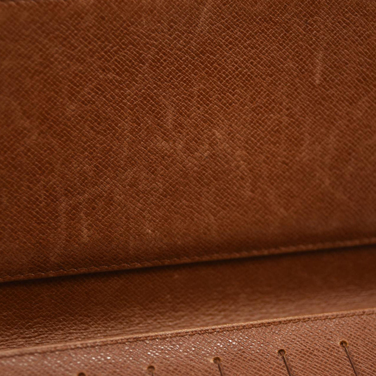 Louis Vuitton  Monogram Porte Tresor Etui Papiers Wallet 8910AN