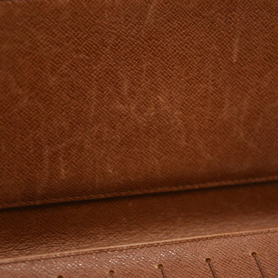 Louis Vuitton  Monogram Porte Tresor Etui Papiers Wallet 8910AN