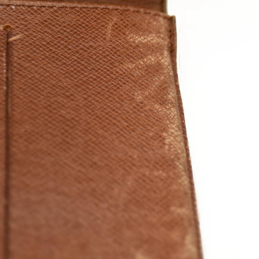 Louis Vuitton  Monogram Porte Tresor Etui Papiers Wallet 8910AN