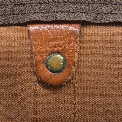 $1440 1988 Louis Vuitton LV Boston Bag Keepall 50 Brown Monogram VI883