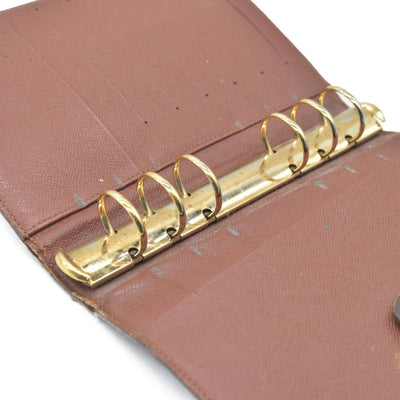 $755 Louis Vuitton  Monogram Medium Ring Agenda Cover