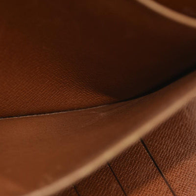 Louis Vuitton  Monogram Porte Tresor Etui Papiers Wallet 8910AN