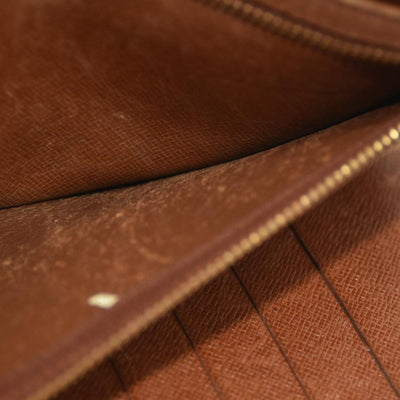 Louis Vuitton  Monogram Porte Tresor Etui Papiers Wallet 8910AN