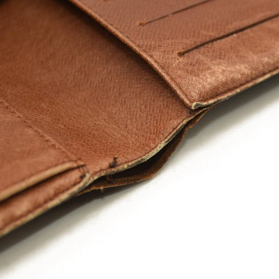 Louis Vuitton  Monogram Porte Tresor Etui Papiers Wallet 8910AN