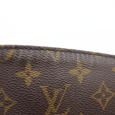 $1960 Louis Vuitton Melie Brown Monogram Canvas Shoulder Bag Hobo Satchel 2017 SD3117