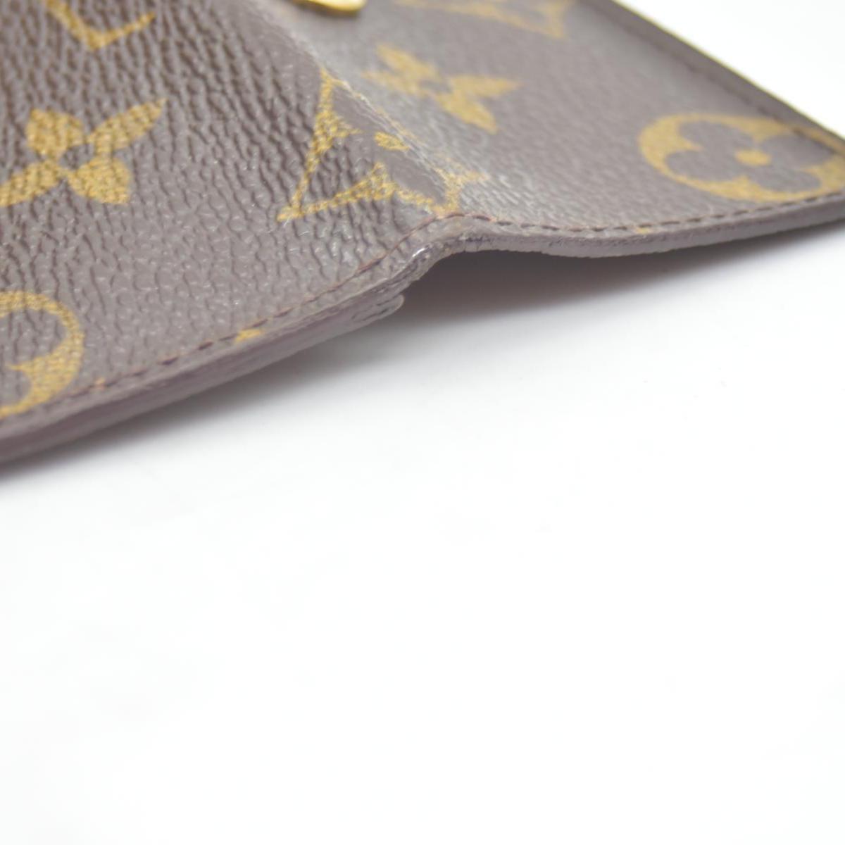 $345 Louis Vuitton Monogram Multicles 4 Ring Key Case Brown TH0026 CONSIGNMENT