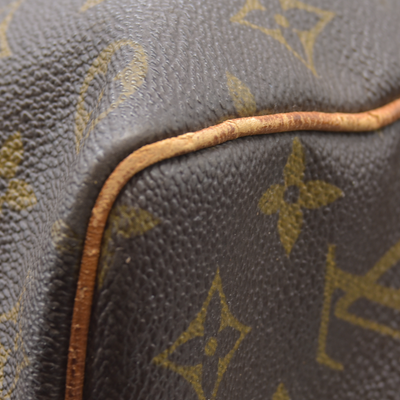 $1440 1988 Louis Vuitton LV Boston Bag Keepall 50 Brown Monogram VI883