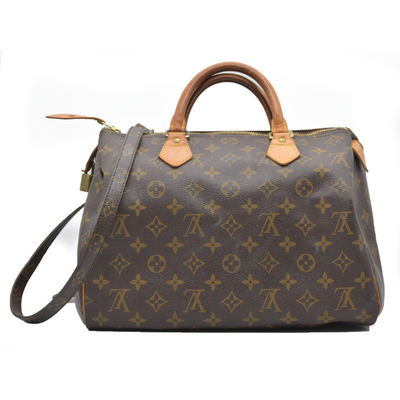 $1620 Louis Vuitton Monogram Speedy 30 SD1000 2000